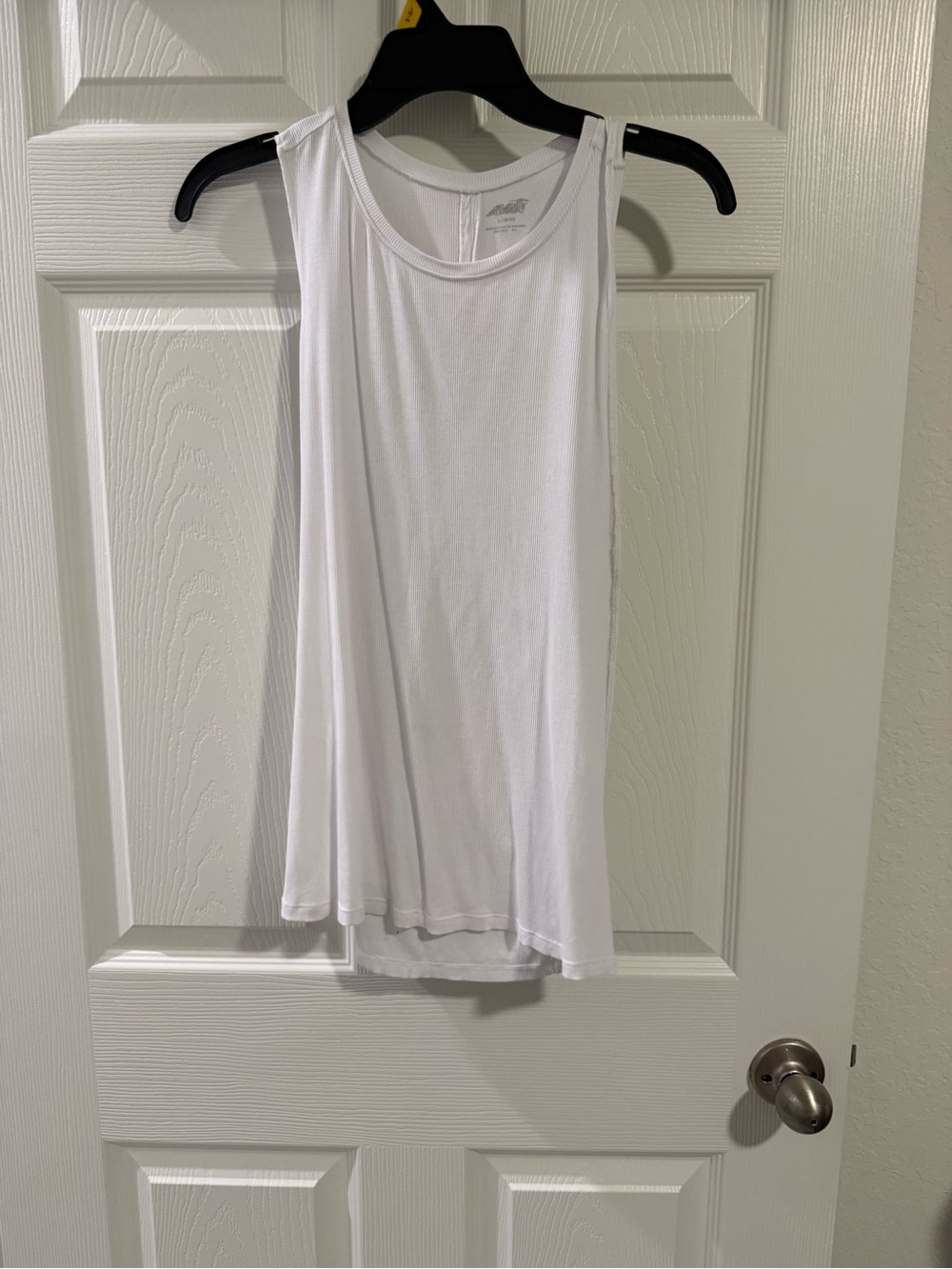 Avia White Racerback Tank Top